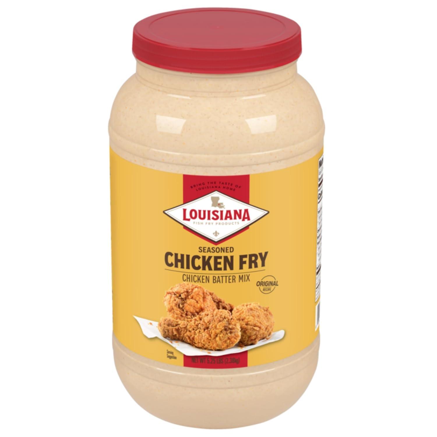 Louisiana Seasoned Chicken Fry Batter 1 Gallon vs Pre-Made Mix: Surprising Convenience for Quick Meals (Just Add Water!)