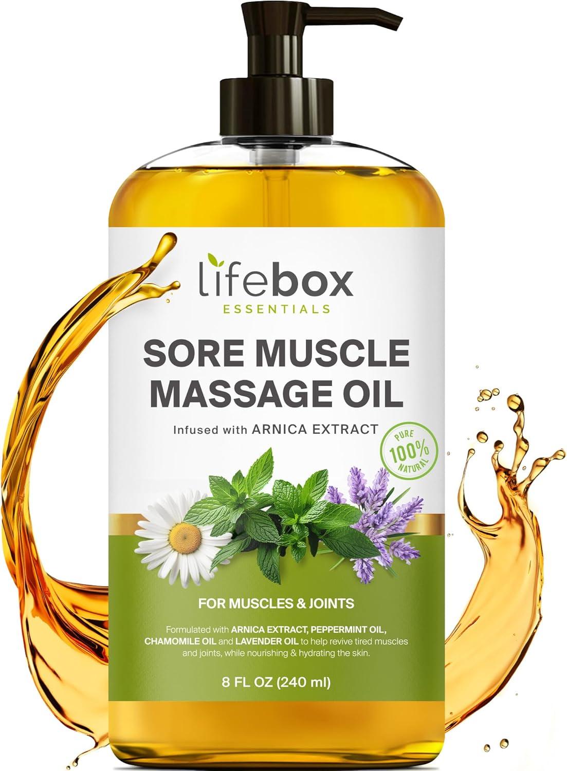 Arnica Sore Muscle Oil Versus... 100% Pure Tested Post-Workout Relief?