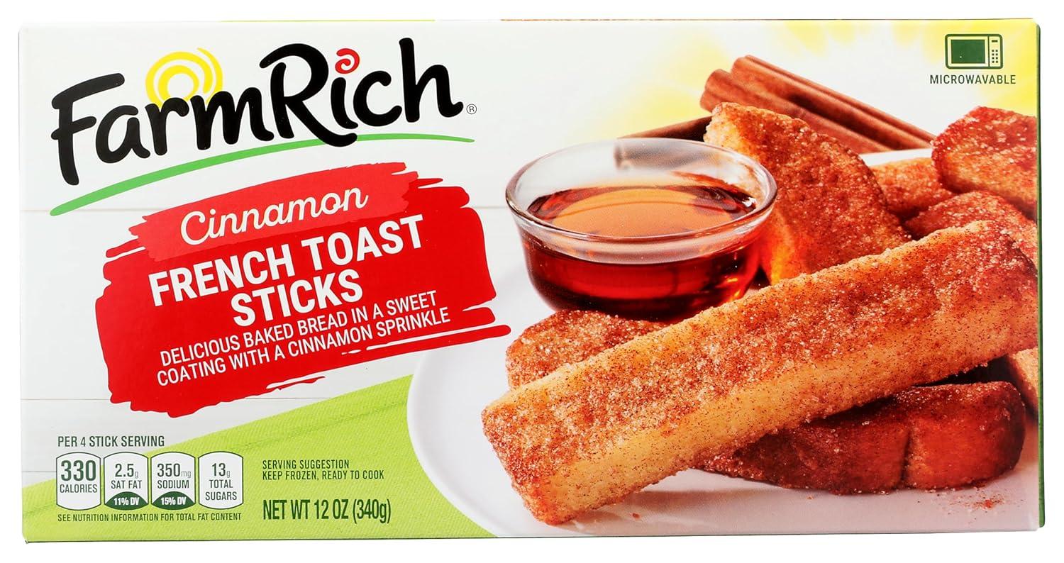 Farm Rich Cinnamon Sprinkle French Toast Sticks Tested: Easy Breakfast… Surprising Flavor?