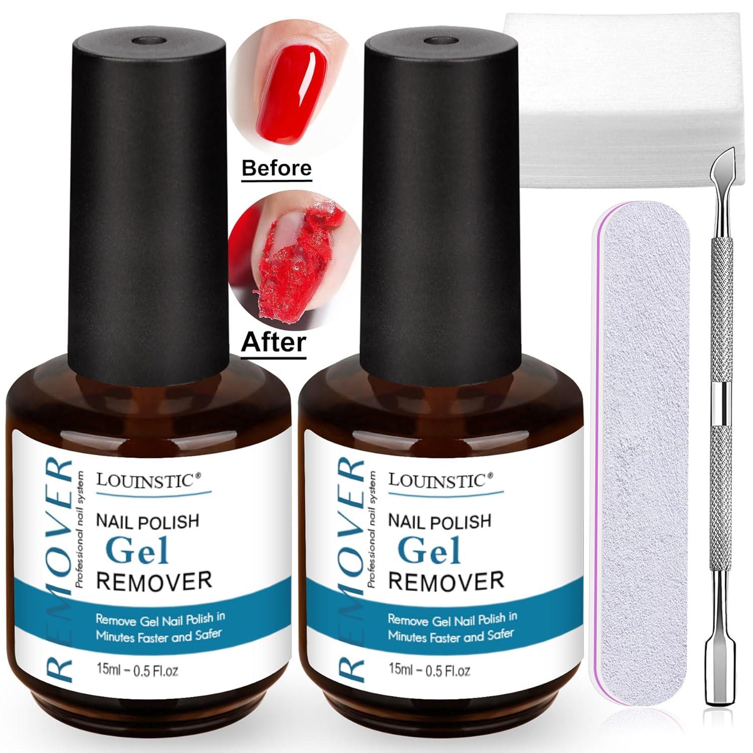 Louinstic 2-Pack Gel Remover: Surprising Quickness, 0.5 Oz Efficiency Tested