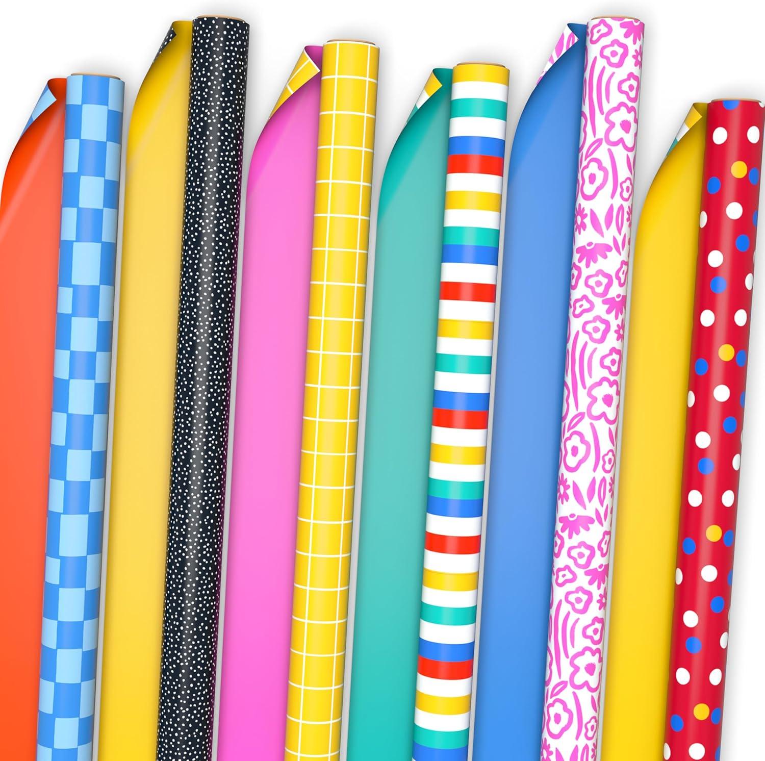 Showdown: Hallmark Reversible Wrap Rolls (150 sq. ft. Total) for Surprising Occasions