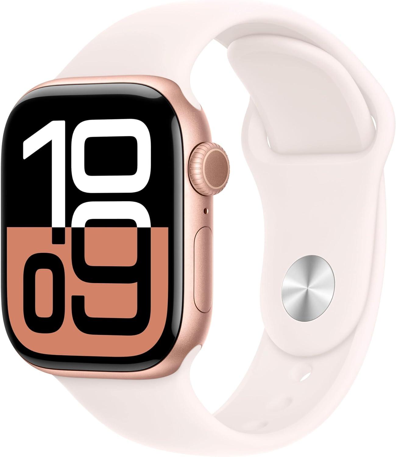 Apple Watch Series 10 [GPS, 42mm] - Light Blush Band vs Renewed: Surprising Value for Tech Buyers