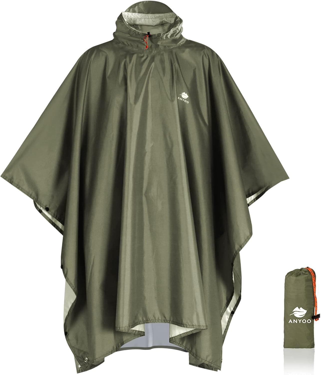 Anyoo Hooded Poncho Tested: Surprising Reusability for Outdoor Use