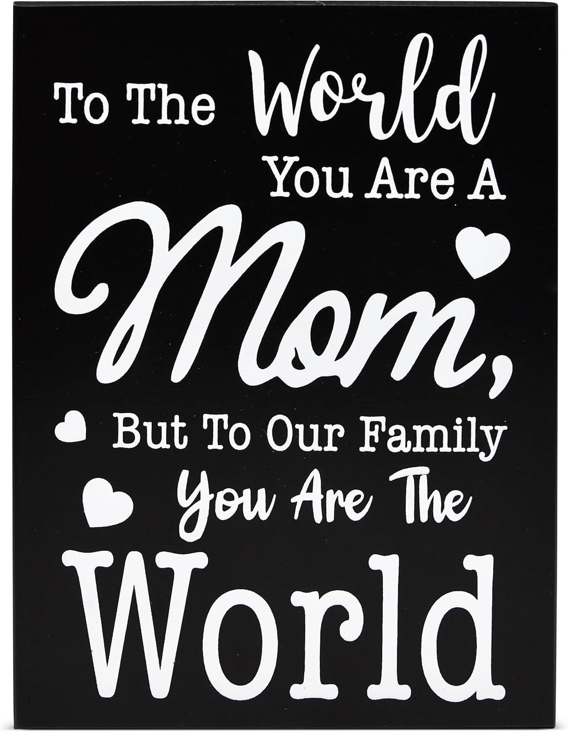 Mother's Day Surprise: Sentimental Quote Plaque vs. Rustic Wood Box Home Decor - Tested Tactile