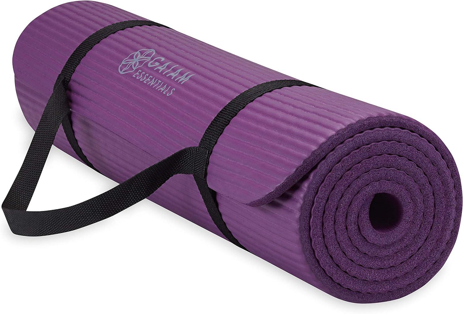Gaiam Thick Mat Tested vs. Easy-Cinch Carrier Strap: Surprising Insight on