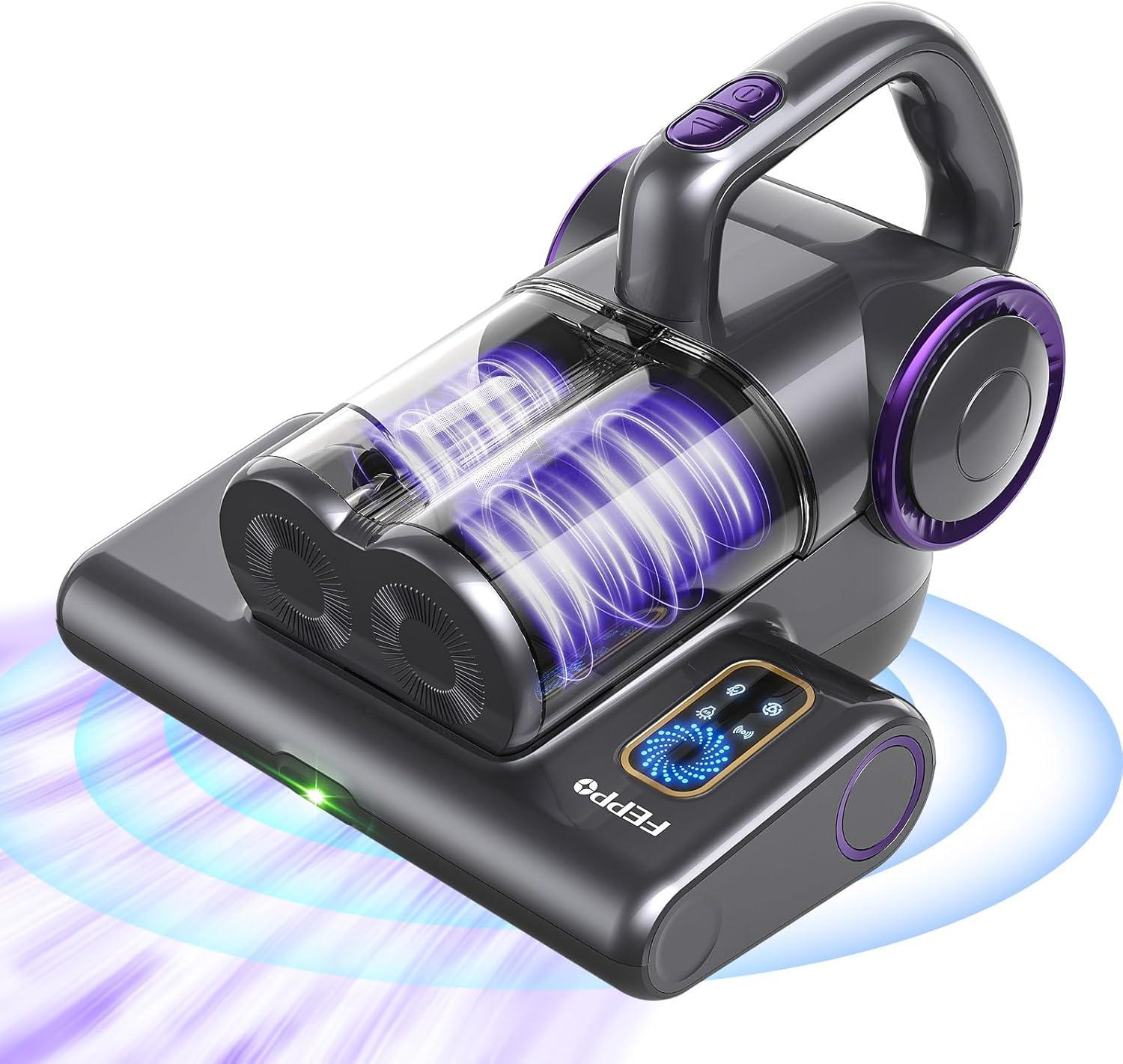 FEPPO Mattress Vacuum Showdown: UV-C Light, HEPA Filter, 16Kpa, 500W - Surprising Hygiene Hack