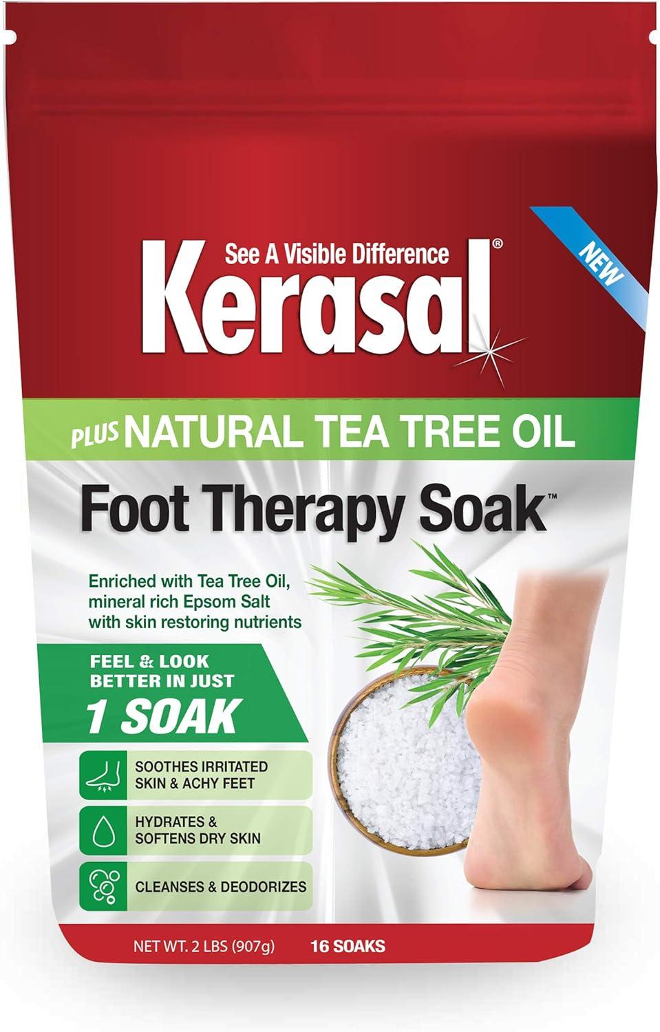 Kerasal Foot Therapy Showdown: 2 lbs vs. Sulfur-Free Soak for Tired Feet - Surprising Comfort