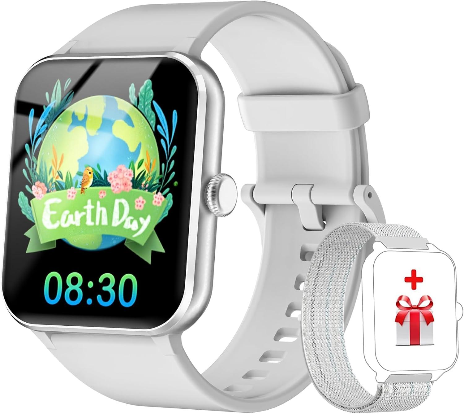 Smart Watch Showdown: Answer/Make Call, 24/7 HR, IP68 Waterproof - 2024 Fitness Tested