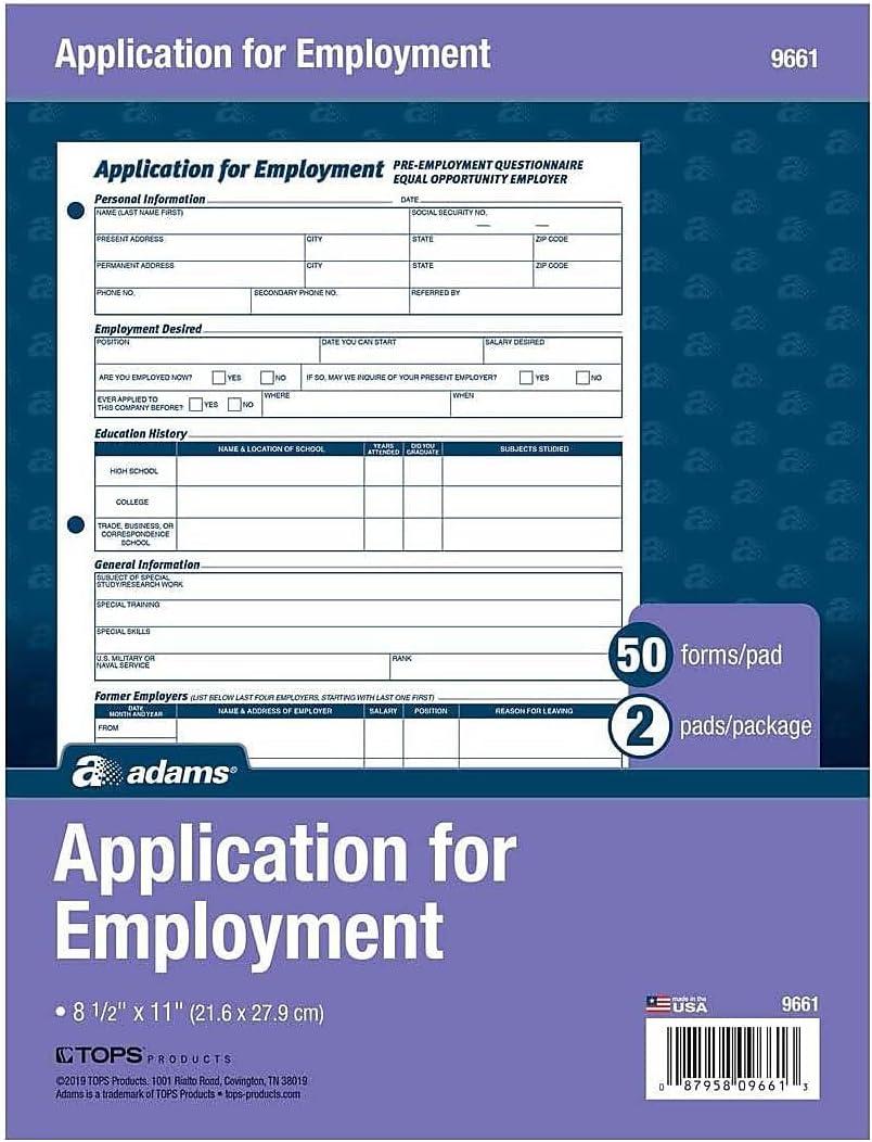 Tested for Job Hunt Efficiency: Adams' 3-Hole Punched 2-Pack