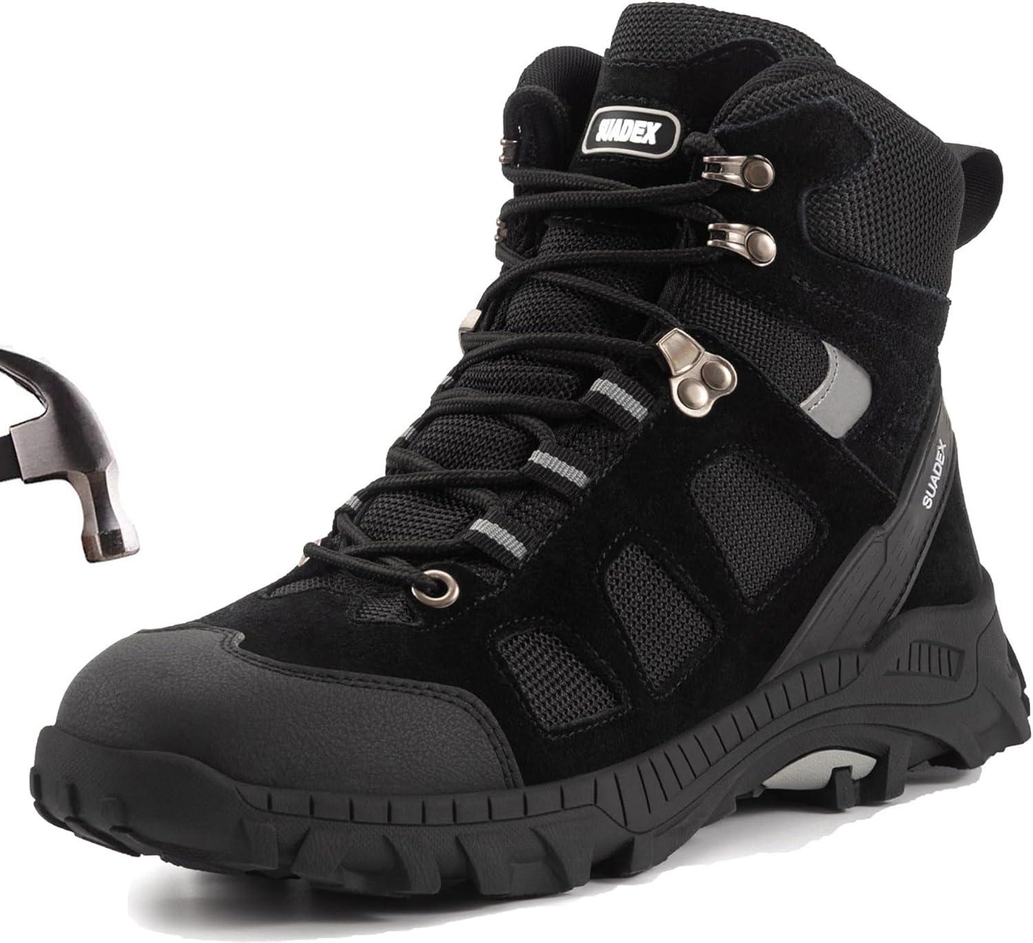 SUADEX Steel Toe Boots Showdown: Indestructible, Non-Slip, Comfortable (Surprising Safety)