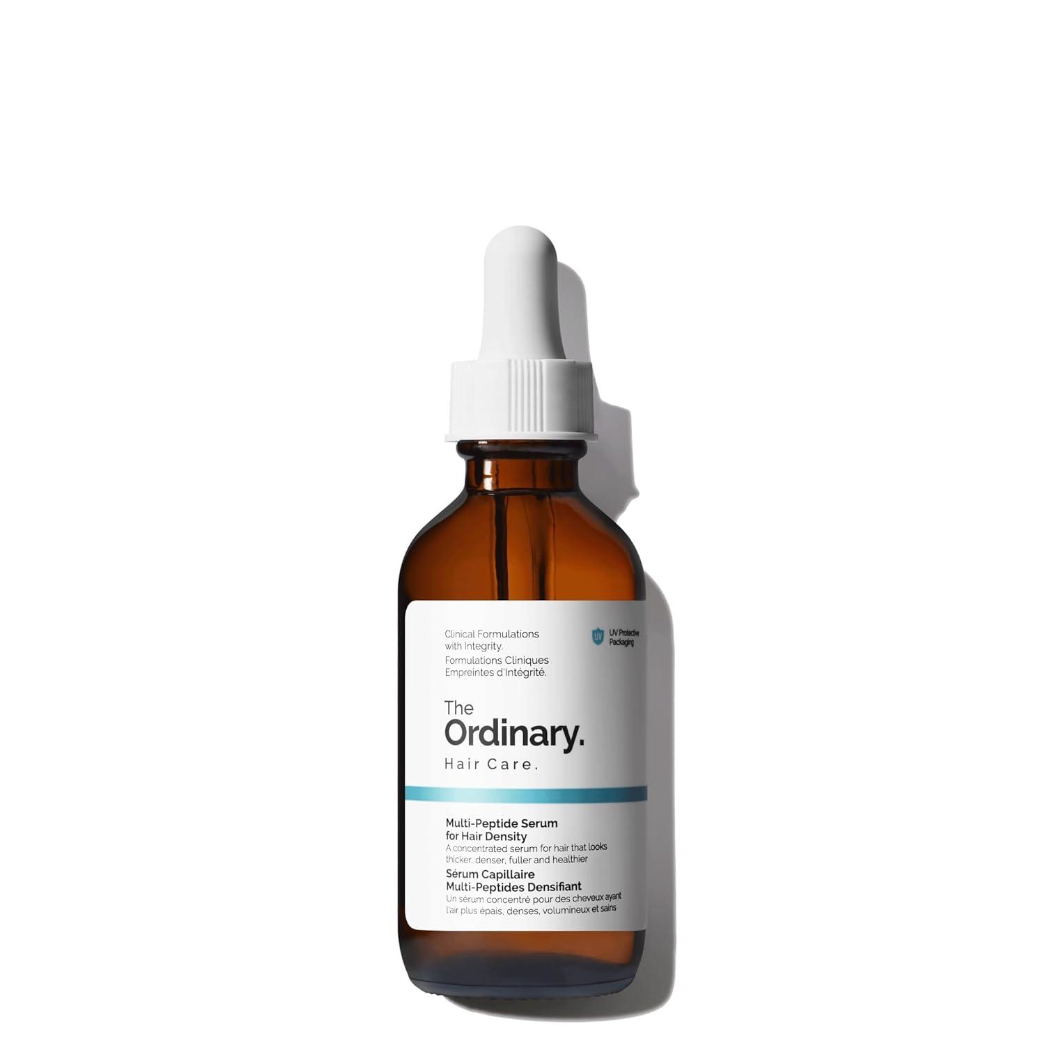 The Ordinary Multi-Peptide Serum... vs. [Product] Hair Care: Peptide-Powered Thickness, Surprising Density Claims
