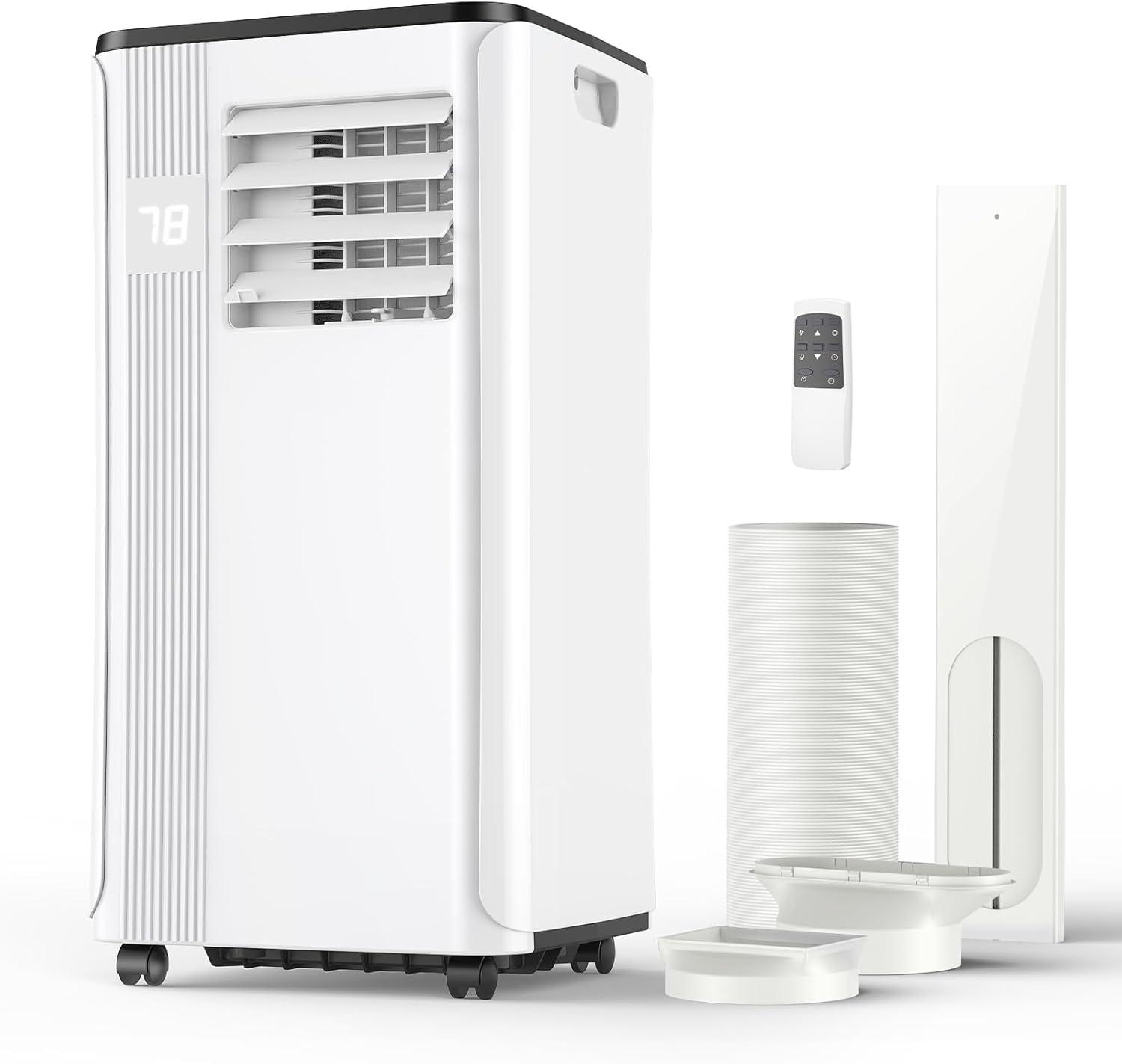 2025 Upgraded 10000 BTU Portable AC Showdown: 3-in-1, 24H Timer, Smart Sleep Mode