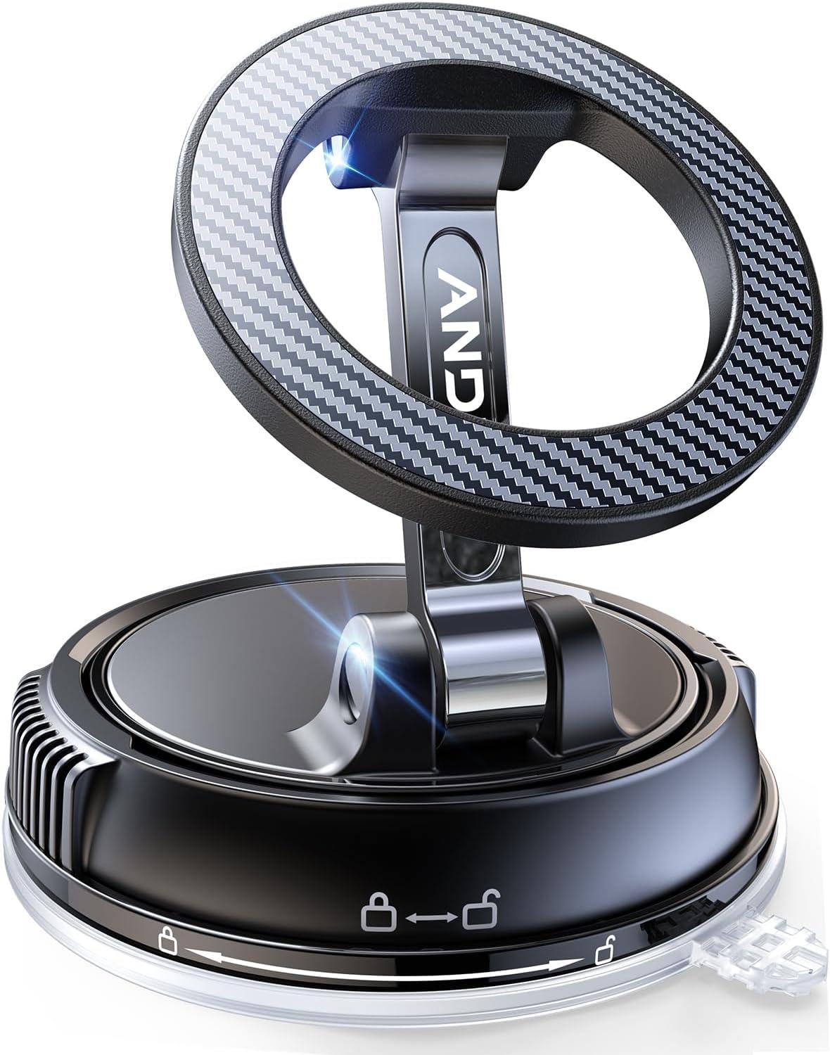 Tested to Hold: Car Phone Mount's Magnetic Power vs Suction