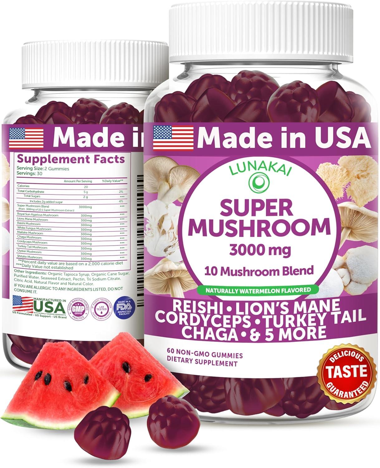 Surprising 10-In-1 Adaptogenic Mushroom Gummies Versus… USA Made Focus Boost?