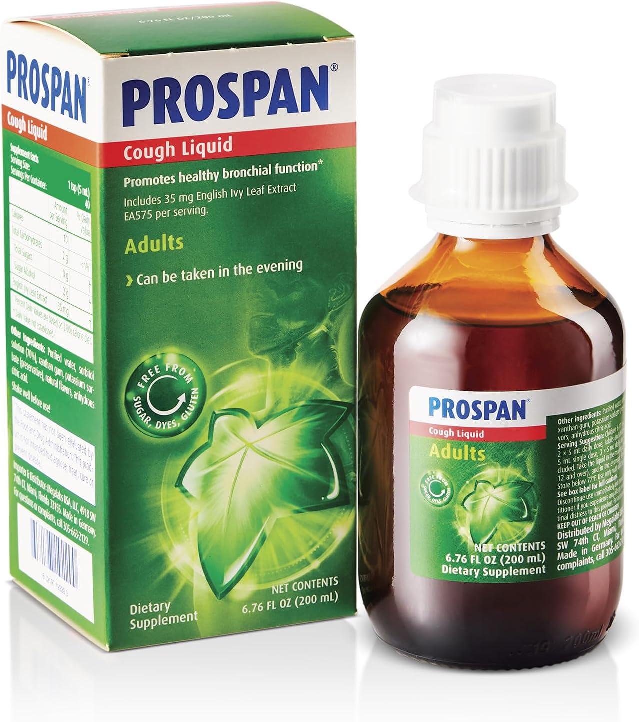 Cough Syrups: Prospan/Abrilar No Sugar vs. EA575 Proprietary Extract-A Surprising Insight (Non-Drowsy & Drug-Free)