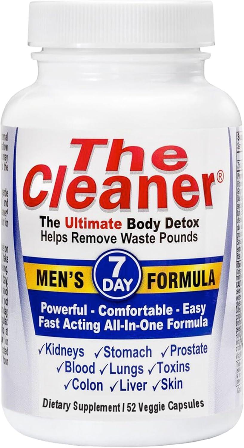7-Day Detox vs. Standard: Vegetarian Capsules' Surprising Digestive Boost for Men