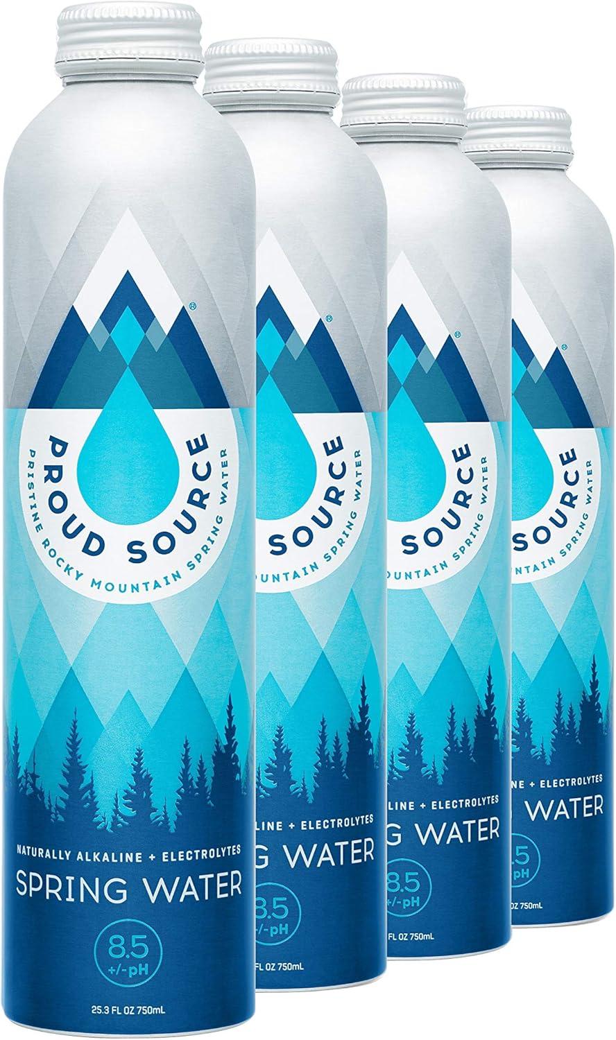 Proud Source Spring Water Showdown: 8.5pH+ Alkaline vs. Eco-Friendly Packaging