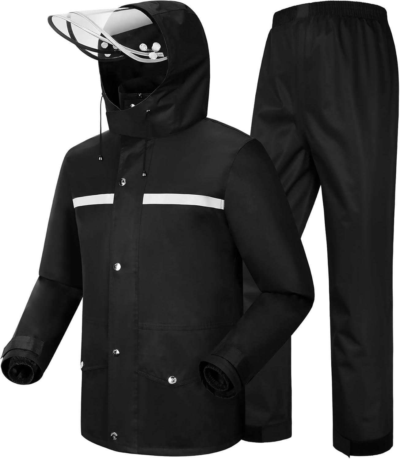 Showdown: iCreek Rain Suit's Breathable Jacket vs Anti-Storm Trousers Tested for Spring 2024 Outdoor Use