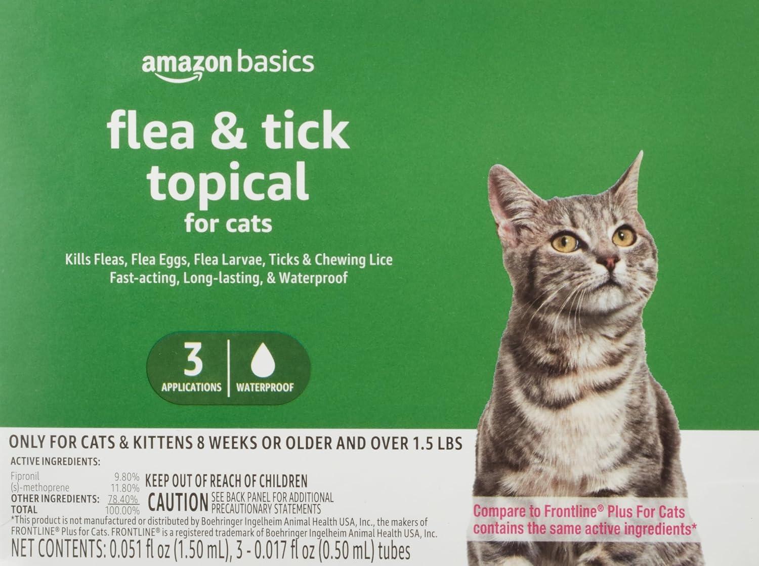 Flea & Tick Showdown: Amazon Basics' 3-Count (Over 1.5 Pounds) vs Solimo's Tested Safety