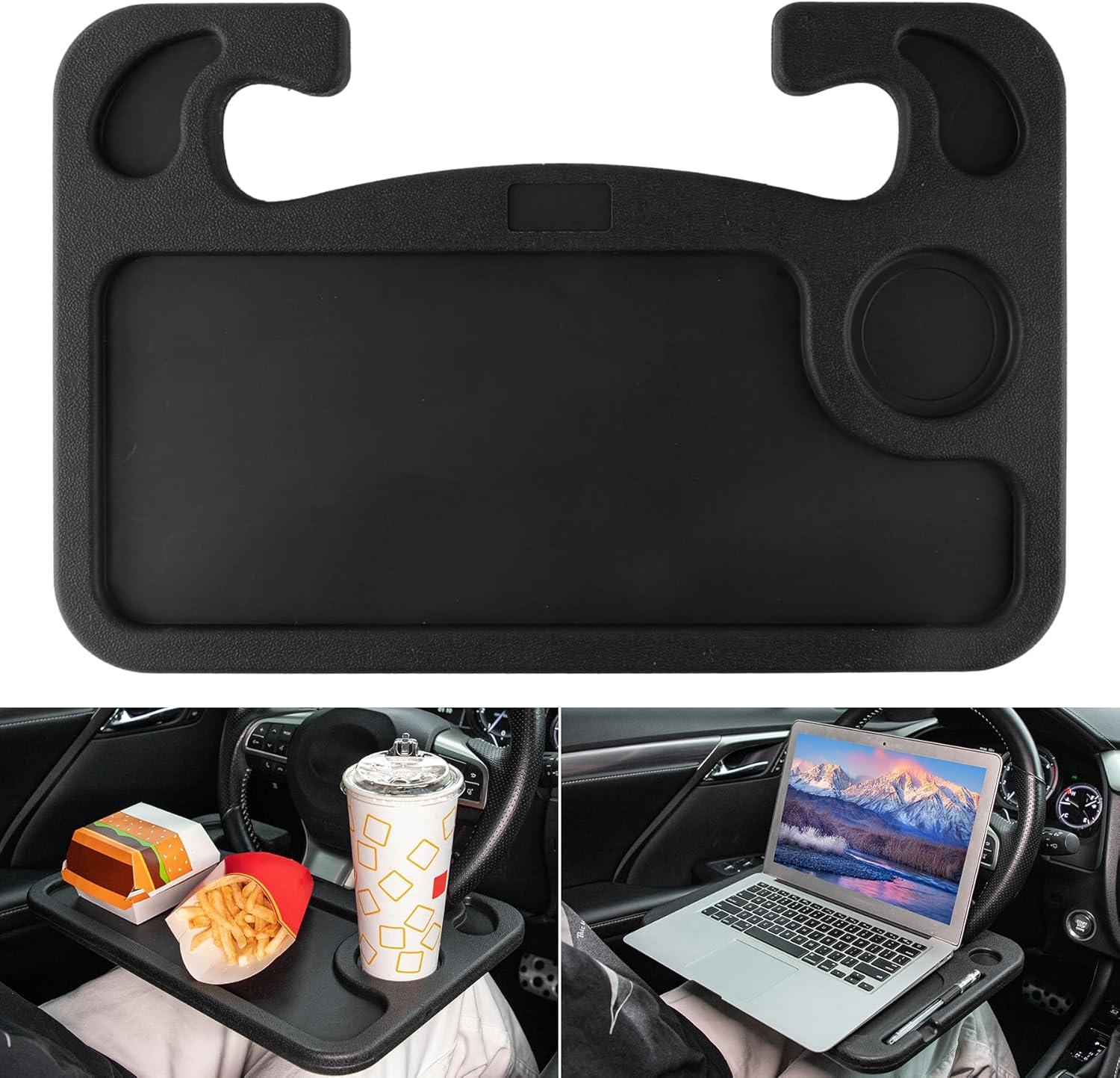 Showdown: JUSTTOP Steering Wheel Desk (Laptop Stand) vs. Multipurpose Car Accessories - Eating-Safe, Slim Console Storage Tested for Commuters