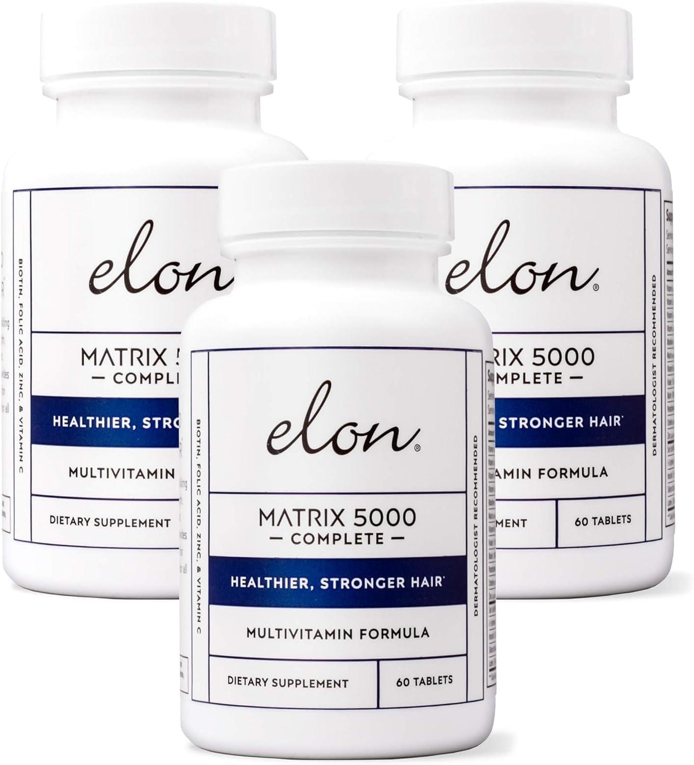 Surprising Showdown: Elon Matrix 5000 Multivitamin (5000mcg Biotin, 180-Day) for Hair, Skin & Nail