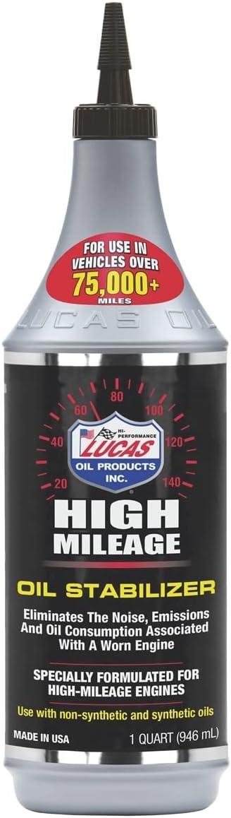 Lucas Oil 10118 High Mileage Stabilizer (1 Quart): Tested for Surprising Longevity