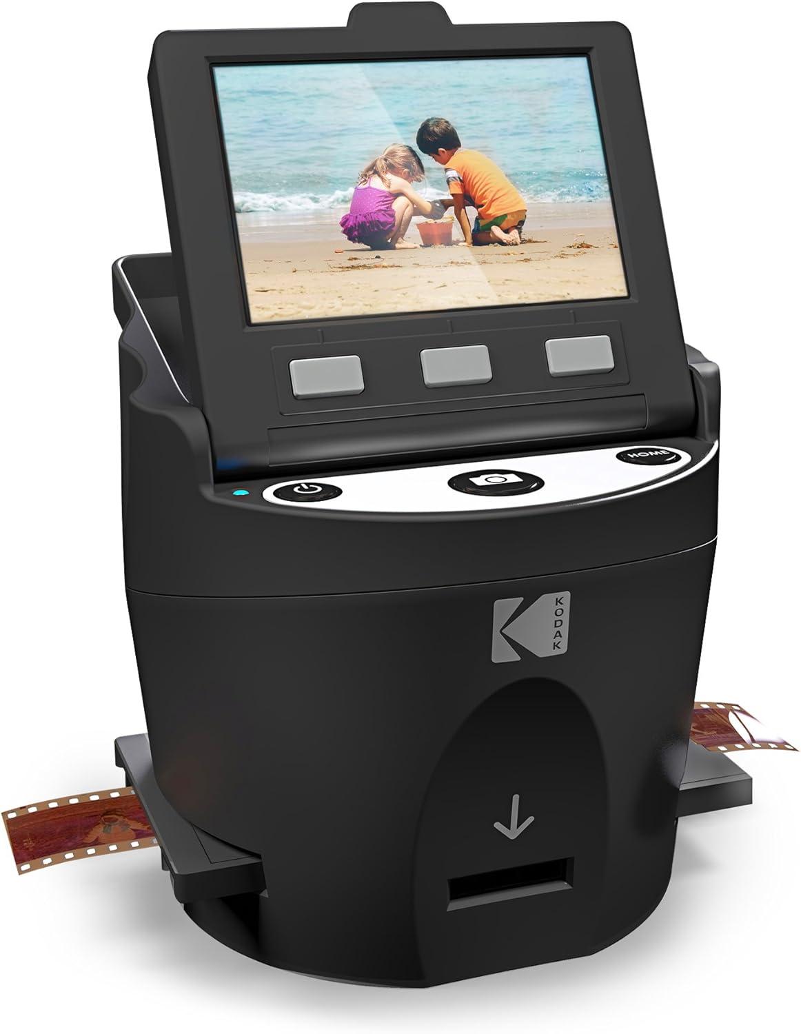 Kodak SCANZA Tested: 3.5" LCD, Super 8, & 35mm Compatibility for Film Digitization