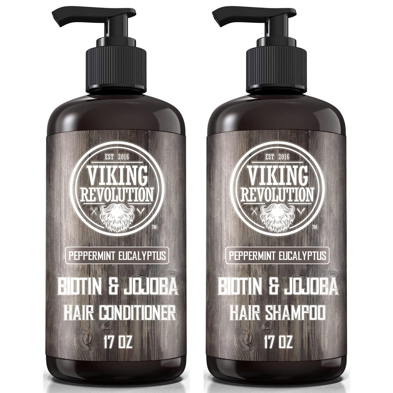 Viking Revolution Biotin Shampoo Tested Versus Peppermint Oil Conditioner: Surprising Scalp Benefits