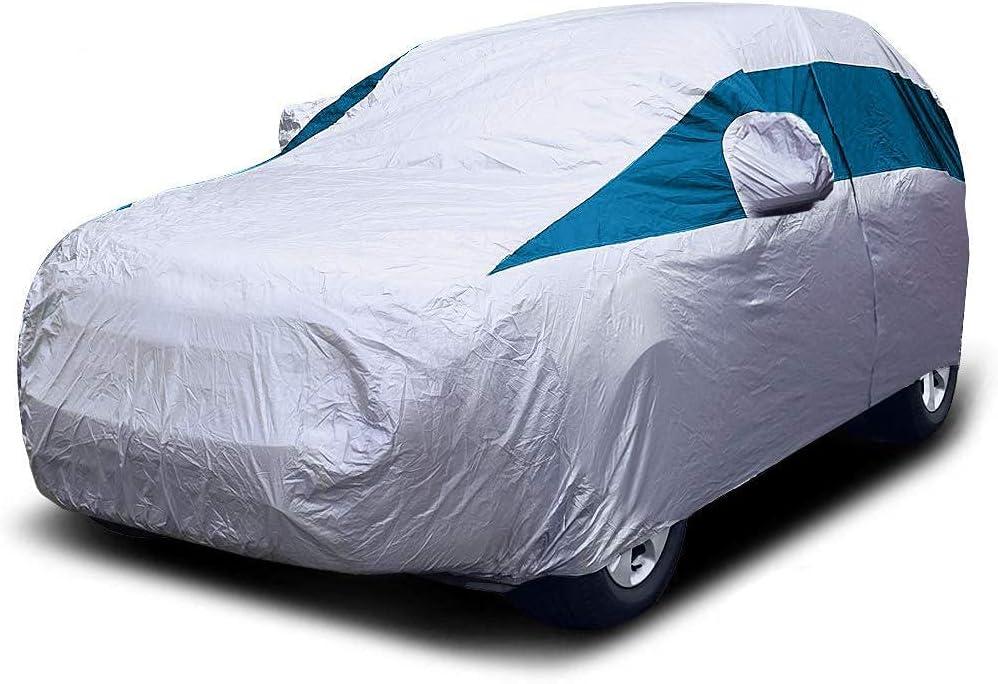 Titan Car Cover Showdown: Tested, Waterproof UV, Scratch Res., Driver-Side Zip for Explorer