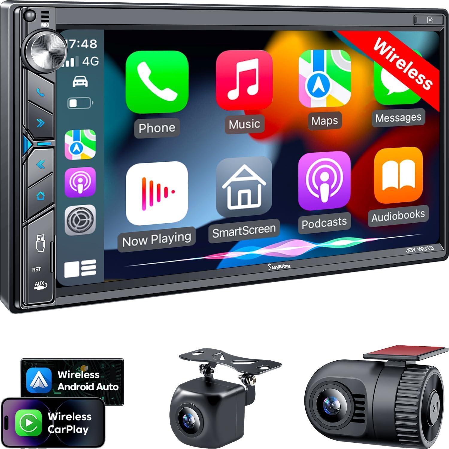 Showdown: SJoyBring's Backup Camera, 7" Screen & Apple CarPlay for 2023 Tech Drivers