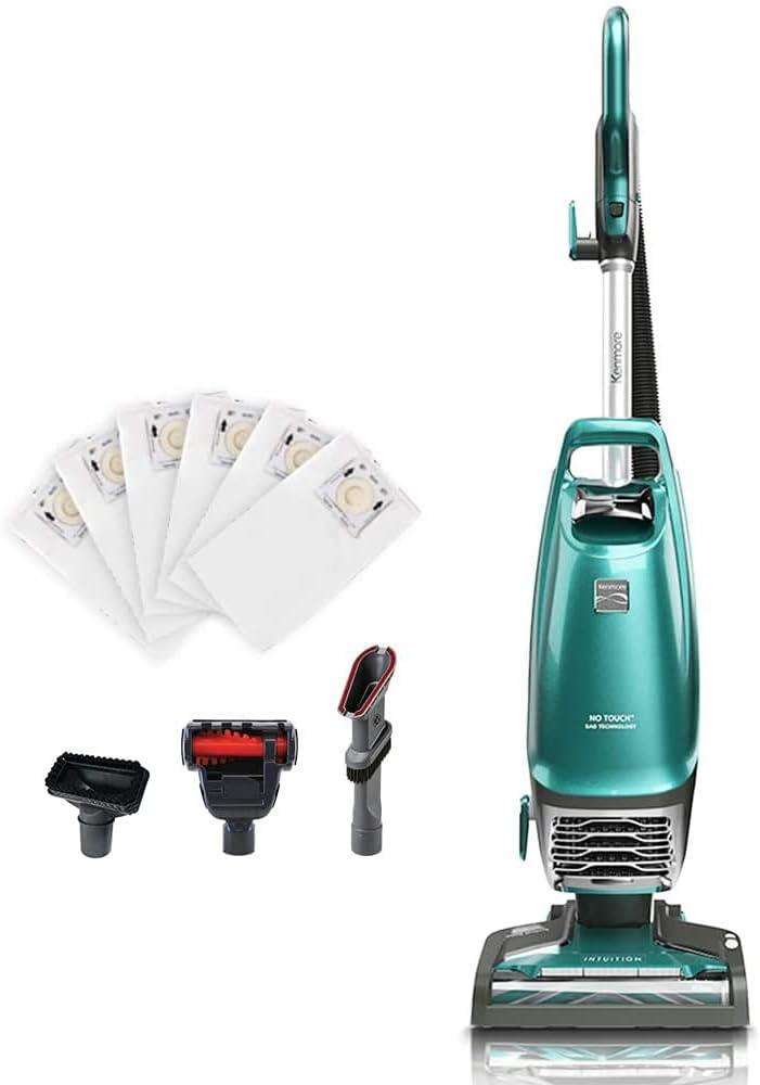 Kenmore Intuition Vacuum Showdown: 2-Motor Suction, HEPA, Surprising Pet Hair Efficiency (Green)