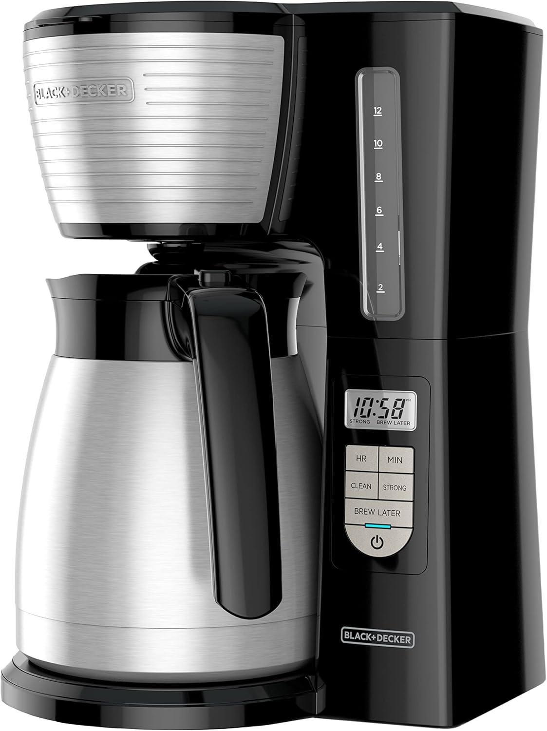 Surprising Coffee Maker Tested: Auto-Clean, Thermal Tech, Brew Strength Selector