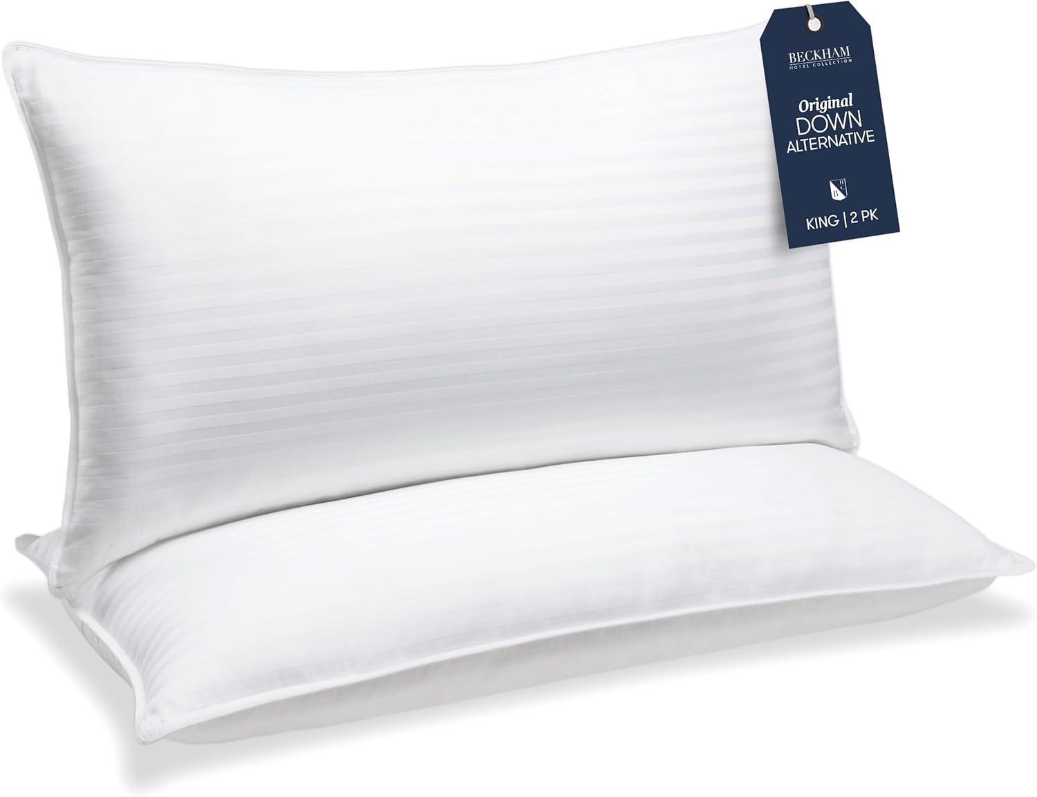 Plush Pillow Showdown: Tested Comfort for Back vs. Cooling King Sets