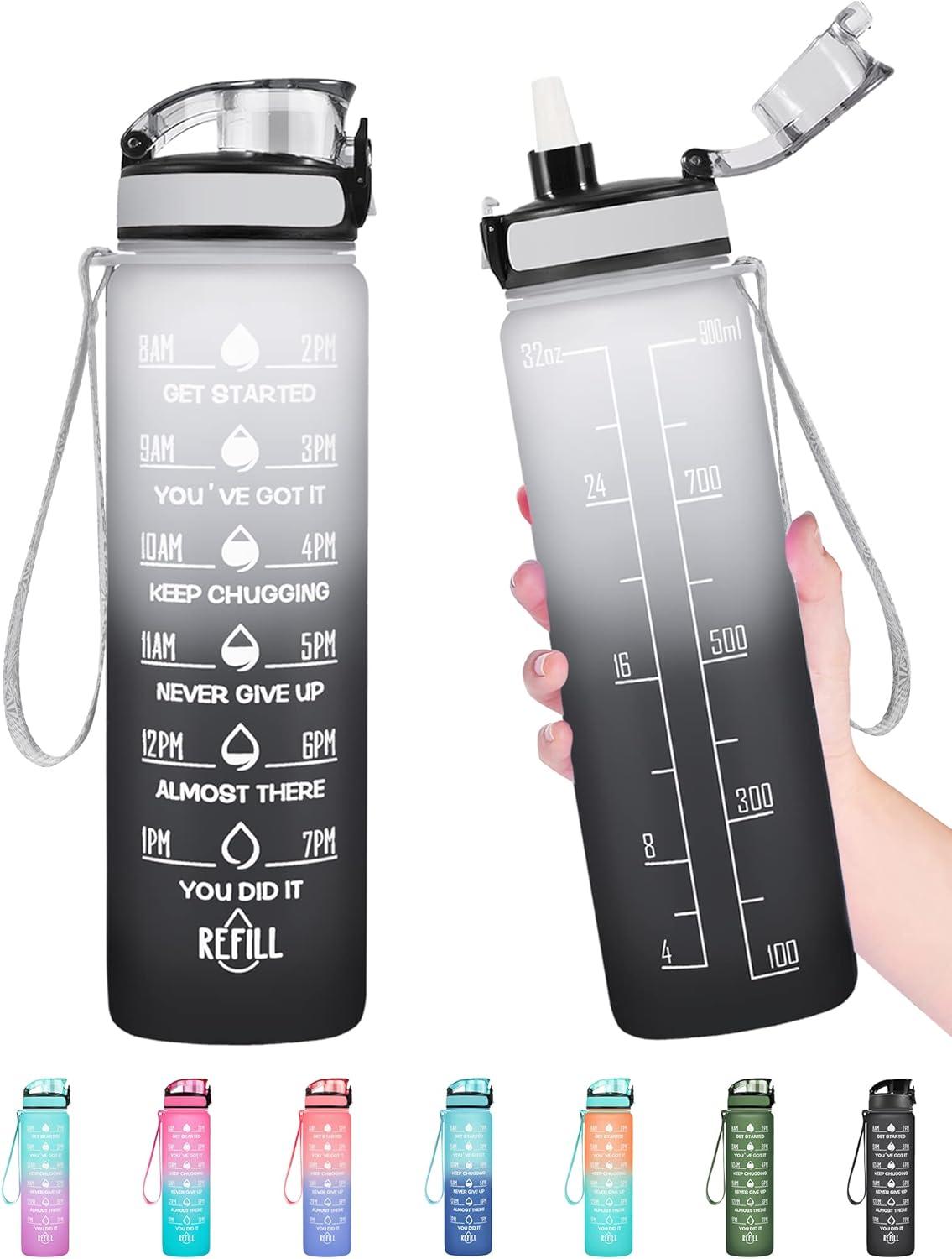 Surprising Fitness Sports Showdown: Enerbone's Leakproof, Motivational Timers, and... Strap?