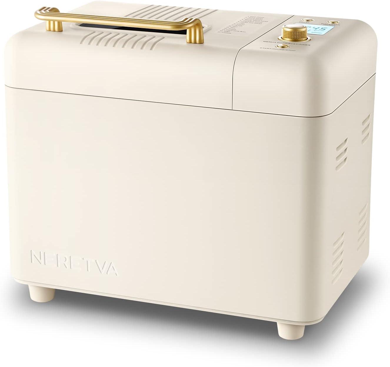 Neretva 15-in-1 Bread Machine Showdown: Dual Heater & Auto Nut Tested Benefits