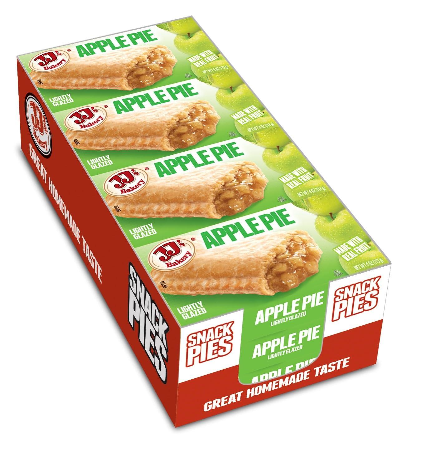 JJ's Bakery Apple Pie Snack Pies Tested: Nut-Free, Kosher, Fresh-Baked, 4 Oz
