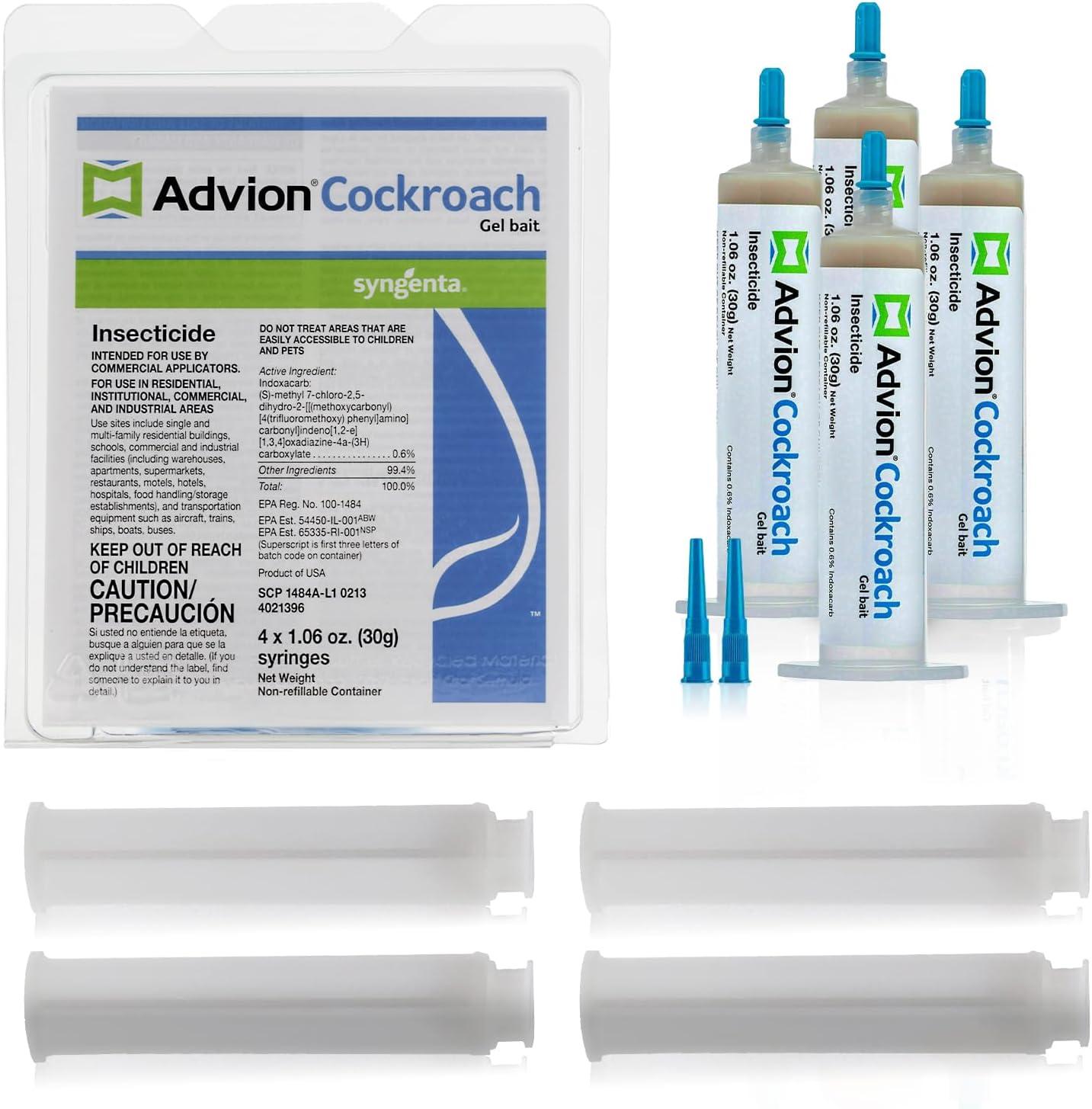 Advion Gel Bait Showdown: 4 Tubes, 4 Plungers, German Roach Tested for Pest Control?
