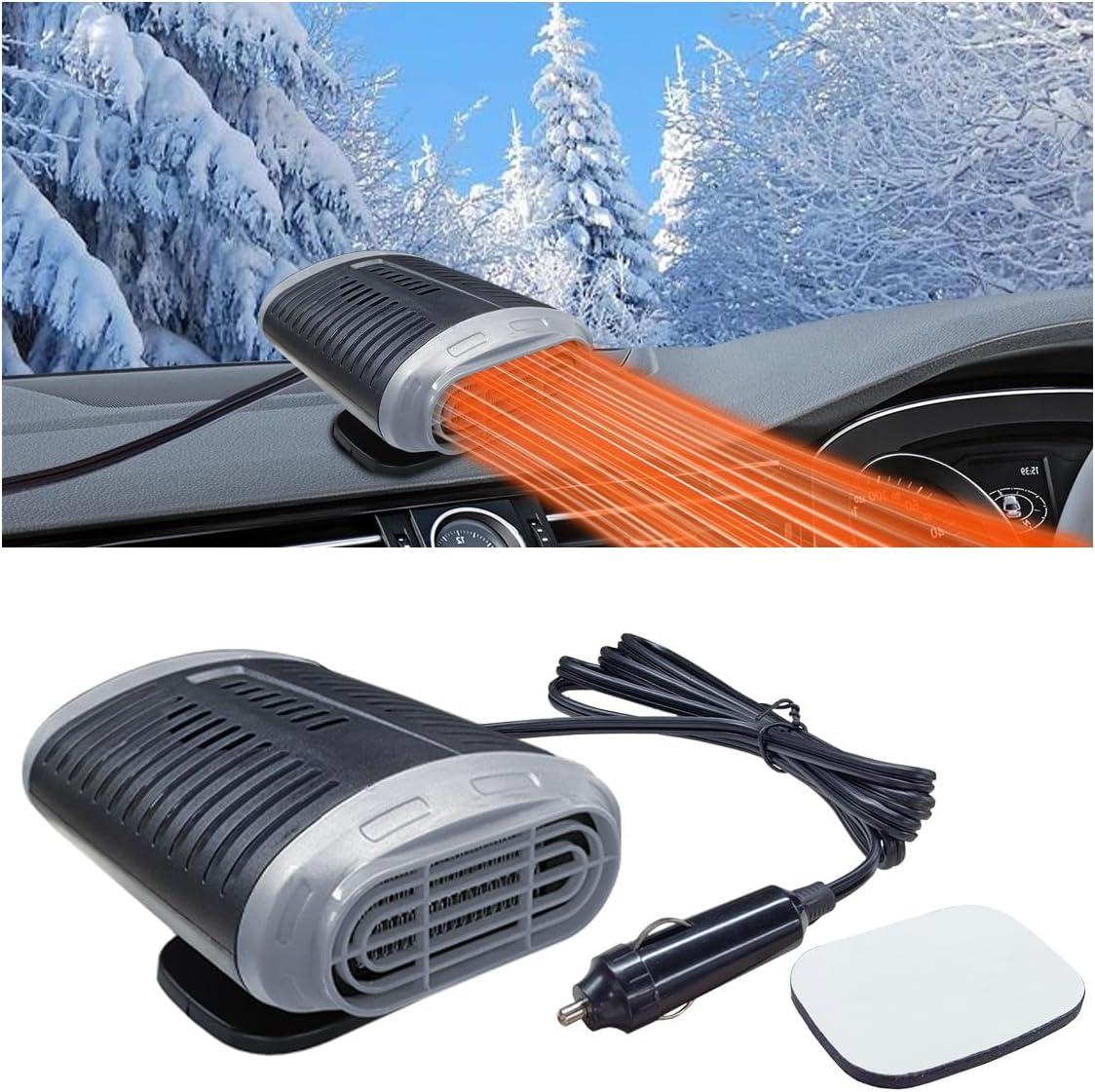 Portable Car Heater Showdown: 12V 150W Power vs 360° Rotatable Base for Winter Efficiency