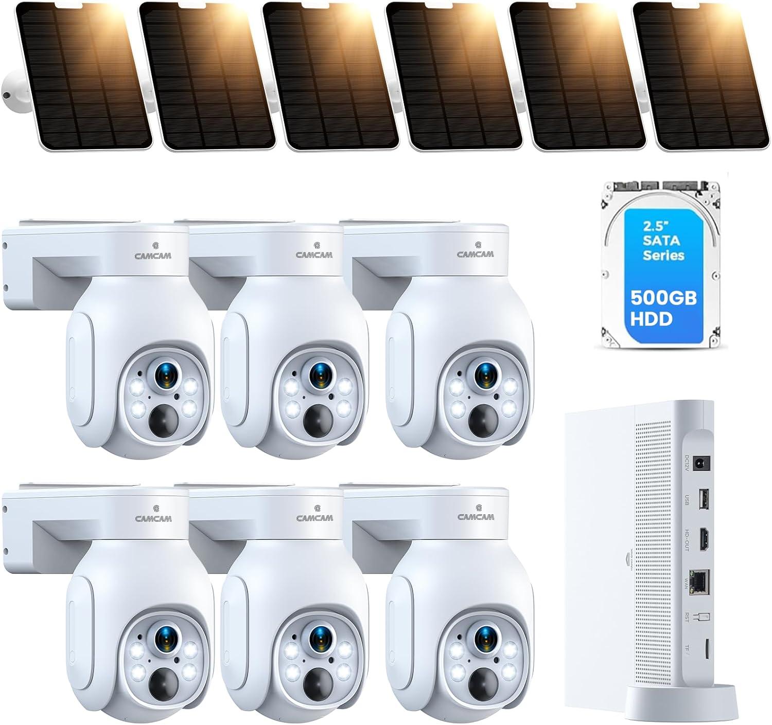 Solar Power, PTZ, 500GB NVR, 2-Way Audio: CAMCAMP vs. Competitors' Security Camera Showdown?