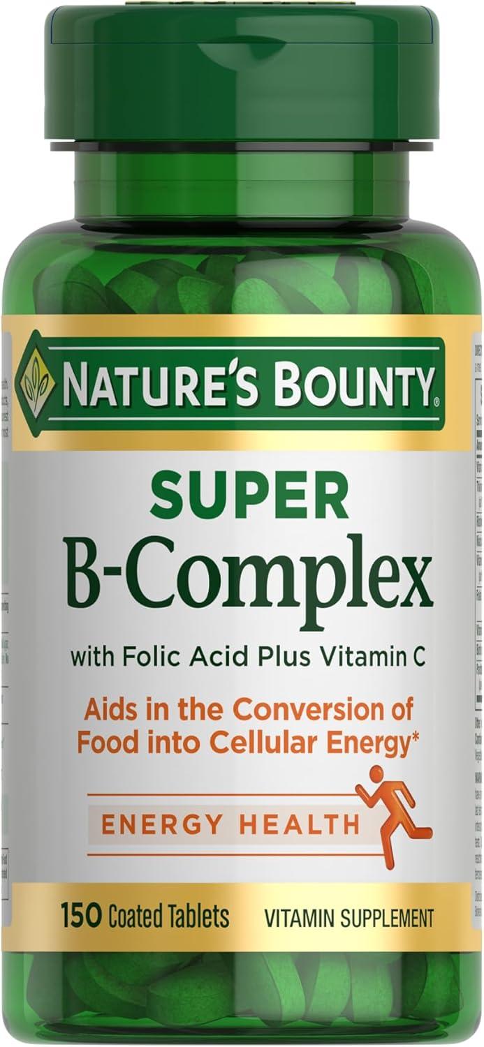 Vitamins Showdown: 150-Tablet Super B Complex... vs. Surprising Immune Power with C & Folic Acid