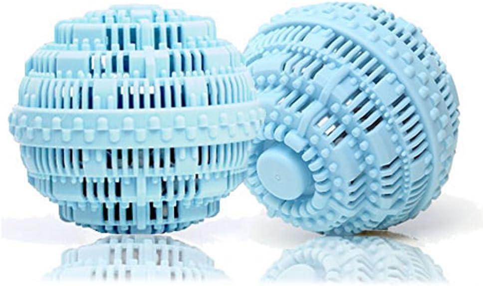 Eco-Friendly Wash Ball vs. Set of 2 Detergent Laundry Balls (Light Blue): Surprising... Efficiency