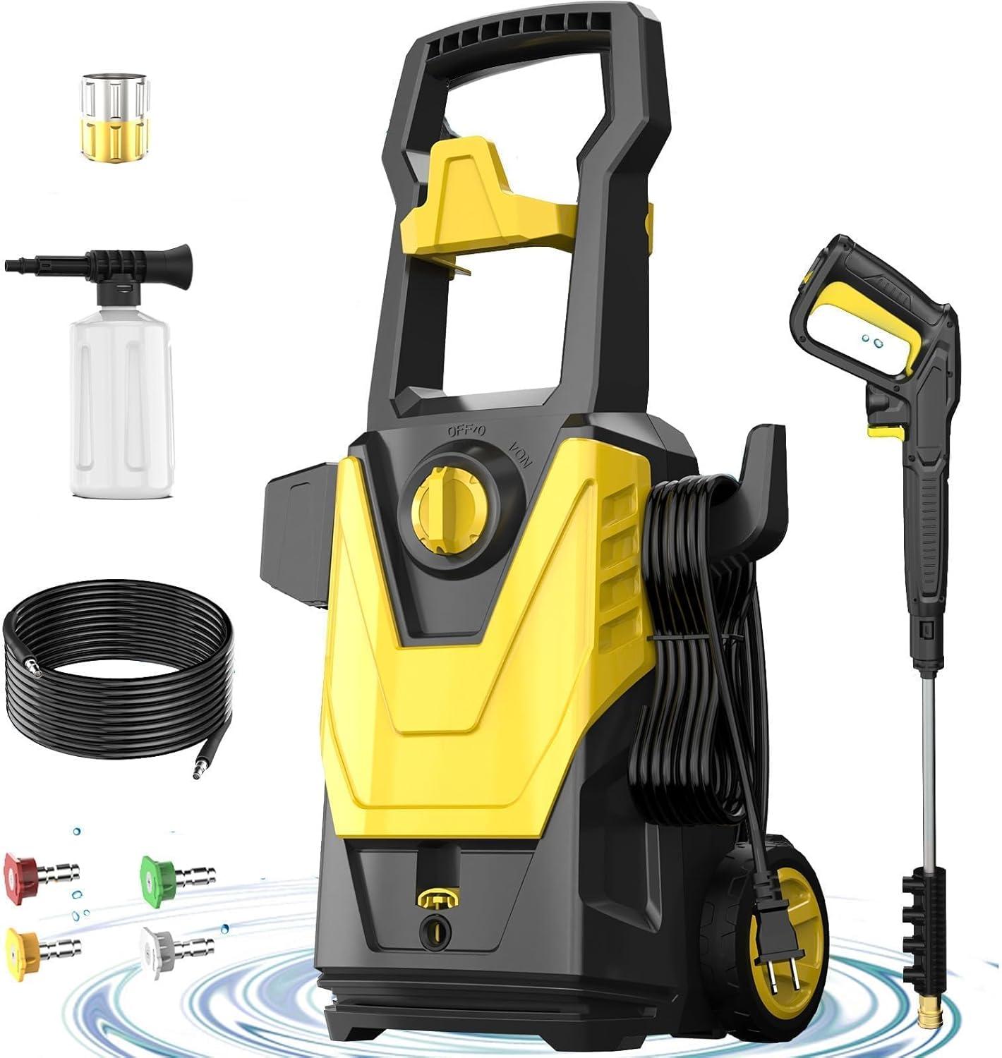 Electric Pressure Washer Tested: 5000PSI Surprising Power for Cars, Patios, and More