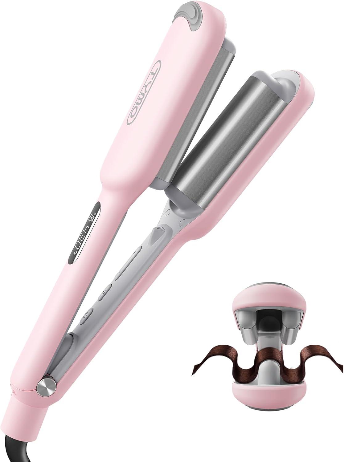 TYMO ROVY Curling Wand: Tested for Damage-Free Waves - Surprising Anti-Scald Insight