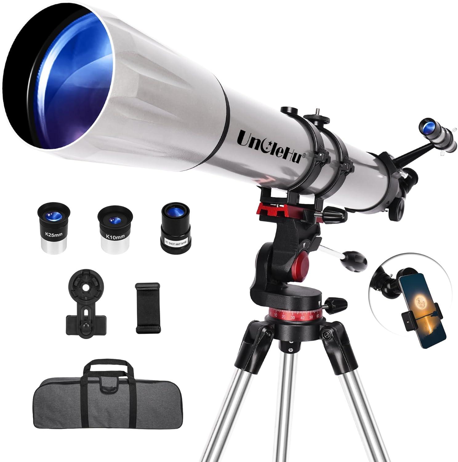 Telescopes Tested: Phone Adapter & Moon Filter for Clear Night Sky Views
