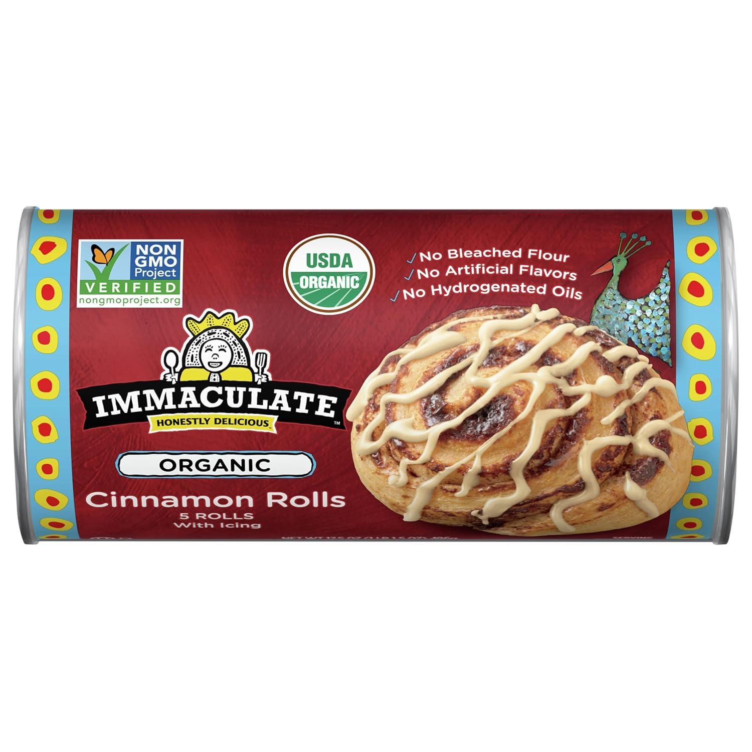 Creative Cinnamon Rolls vs. Neutral: Organic Tested for Healthy Holiday Baking