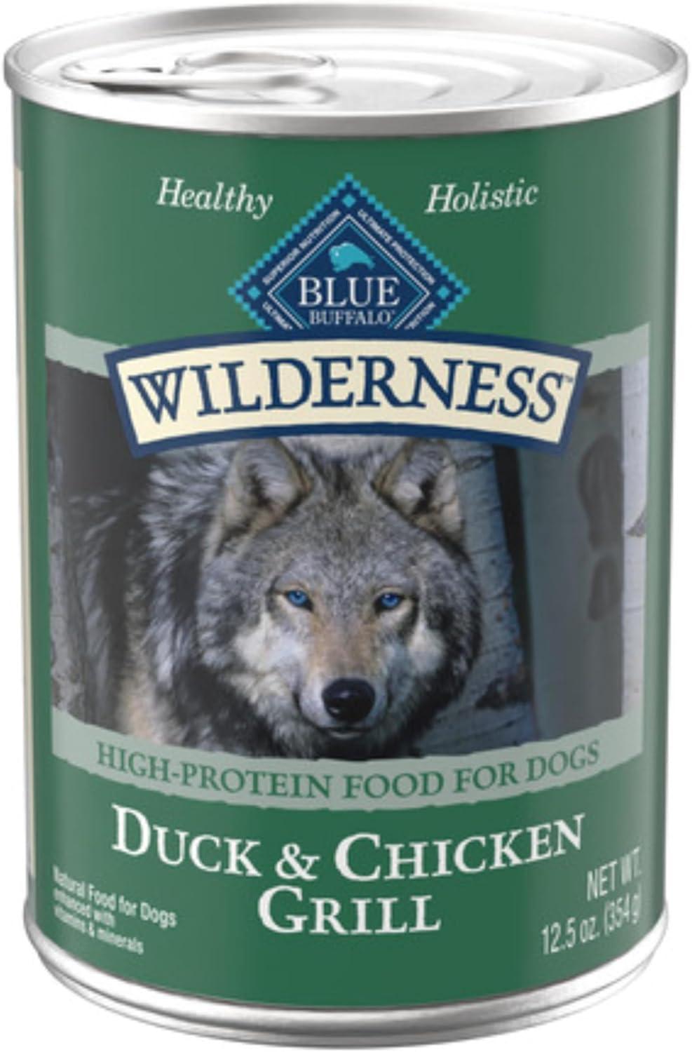 Blue Buffalo Wilderness Wet Dog Food: High-Protein, Grain-Free, Tested