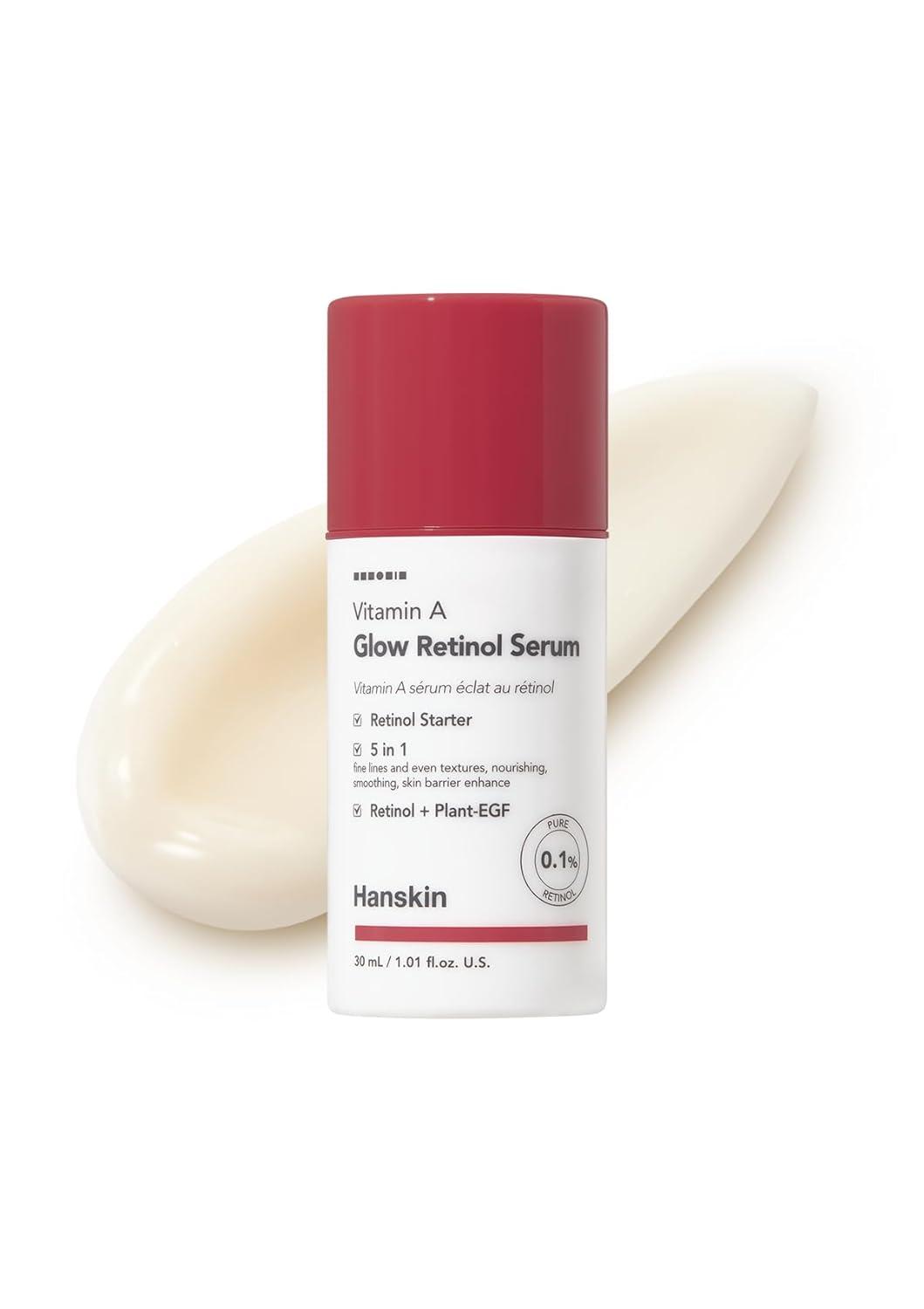 Hanskin's 0.1% Retinol vs. Competitors: Surprising Insight into Korean Skincare's Smoothing, Age-Defying Power (Cruelty-Free, 30ml!)