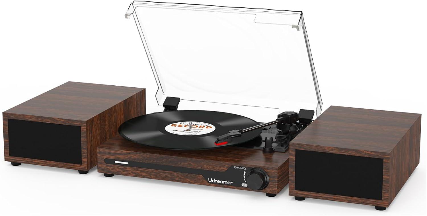 Surprising Sound Quality in Modern Retro Record Players - Tested for Multi-Functionality
