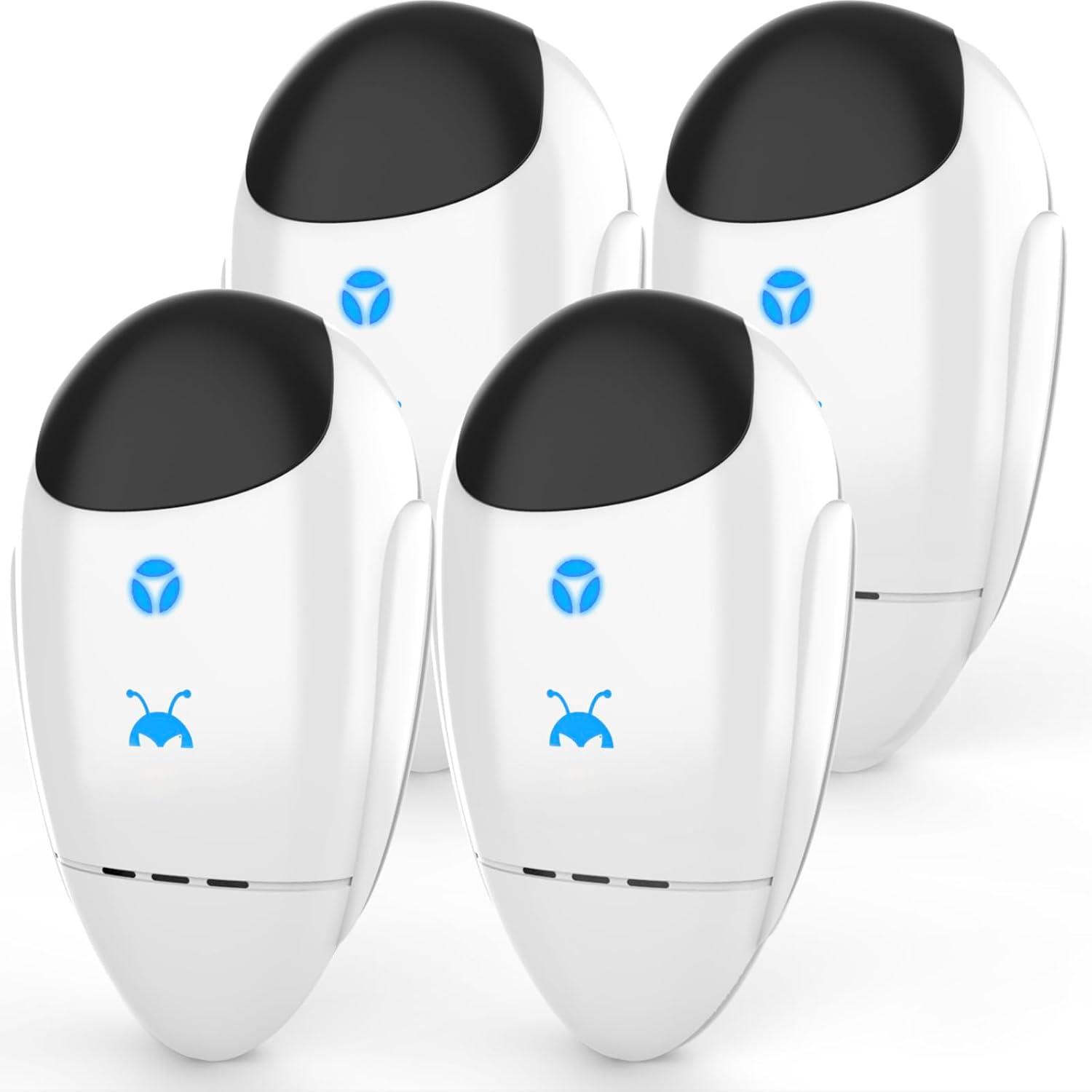 2025 Upgraded Ultrasonic Pest Repeller, 4 Packs - Tested: How It Targets Roaches, Mice, Bugs, Mosquitoes... (Surprising Insight for Modern Pest Control!)