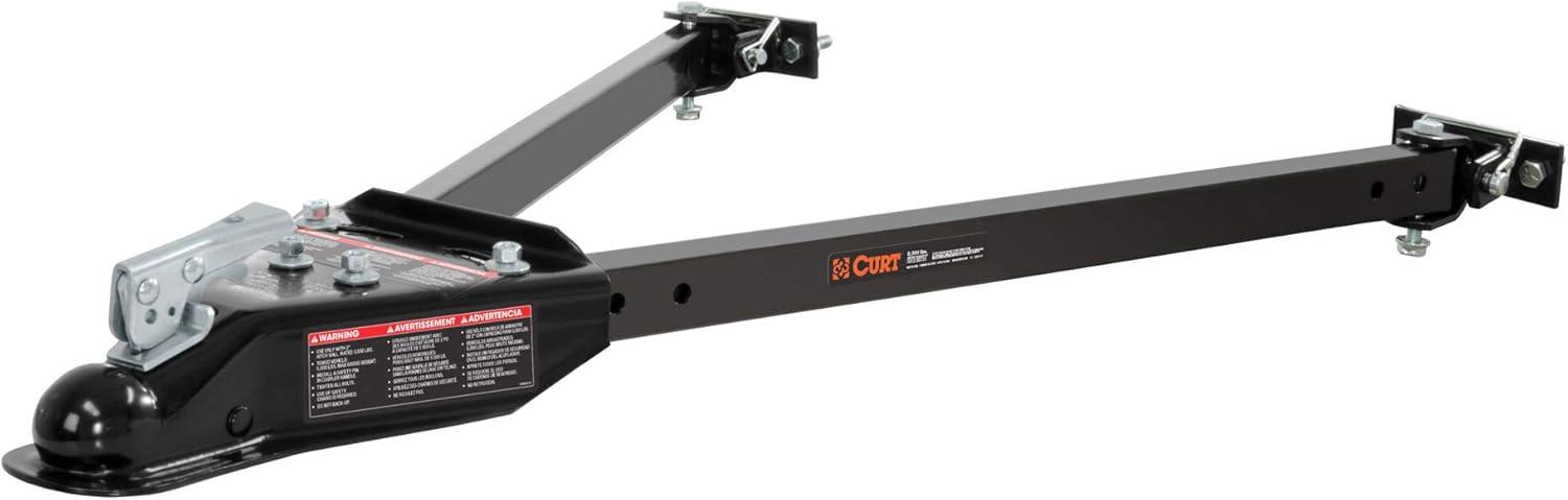 CURT 19745 Universal Tow Bar Tested: 5,000 lbs, 2-Inch Coupler, Surprising Boat Towing Ease